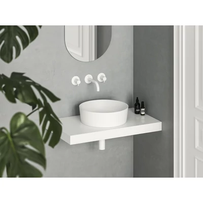 Uni Slim 40 kerámiamosdó, matt fehér