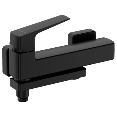 Blur kád csaptelep behajtható kifolyóval, fekete