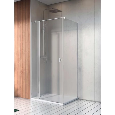 Nes KDJ II szögletes zuhanykabin 100x70 átlátszó balos