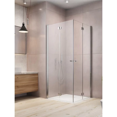 Eos KDD B szögletes zuhanykabin 100x80 átlátszó