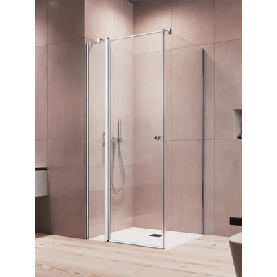 Eos KDJ II szögletes zuhanykabin 80x90 átlátszó jobbos