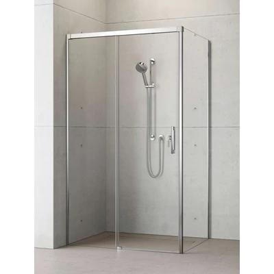 Idea KDJ szögletes zuhanykabin 120x70 átlátszó balos