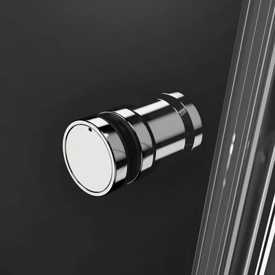 Kiegészítő fogantyú csuklós ajtóhoz króm