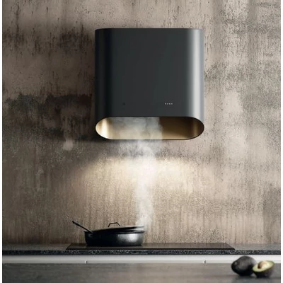 Ciarko Design SIMPLE 60 cm fekete / Gold fali páraelszívó