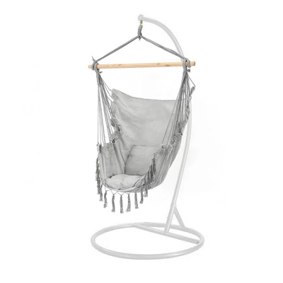 Puerto függőszék állvánnyal szürke-fehér