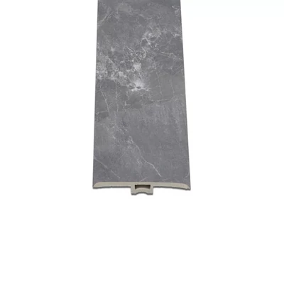 Vinyl SPC padló burkolatváltó Fjord márvány mintás sötét szürke 2400x45x6 mm