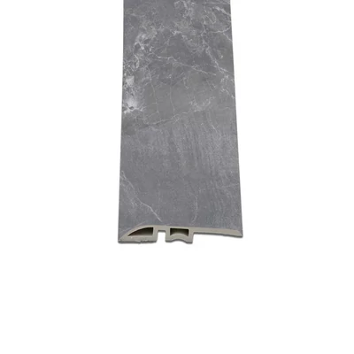 Vinyl SPC padló szintkiegyenlítő Fjord márvány mintás sötét szürke 2400x45x8 mm