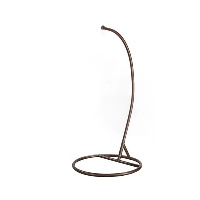 Outlet szépséghibás függőfotel állvány barna