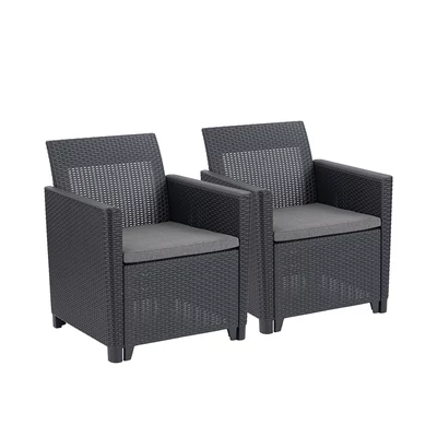 Claire duo műrattan kerti fotel