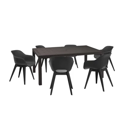 Romy 6+1 kerti bútor garnitúra szett