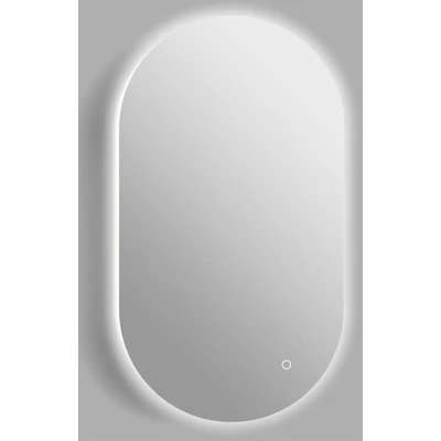 Viva AURA PINO 50 fürdőszoba tükör - hókuszpókusz kapcsoló - AMBIENT LED - OVÁLIS - ÁLLÓ - 50x90 cm