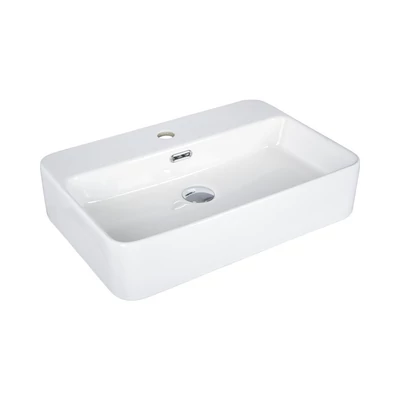 Eros TRUST 2 - PULTRA ültethető - Top Counter - porcelán mosdó - 55 x 38 cm