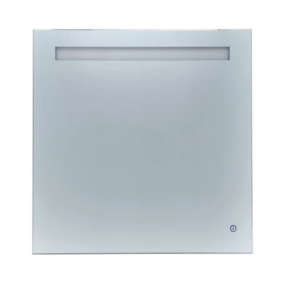 TMP LUX Touch fürdőszobai tükör - LED világítással - érintőkapcsolóval - 60 x 65 cm