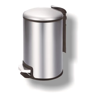 Viva LUX pedálos szemetes 5l - szálcsiszolt - lecsapódásgátlós