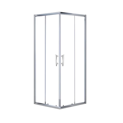 Viva AQUA Max Zuhanykabin SZÖGLETES - 6 mm víztiszta vízlepergető üveg - 80 x 80 x 190 cm